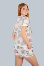 Load image into Gallery viewer, Charleston Scene Pink PJ Set
