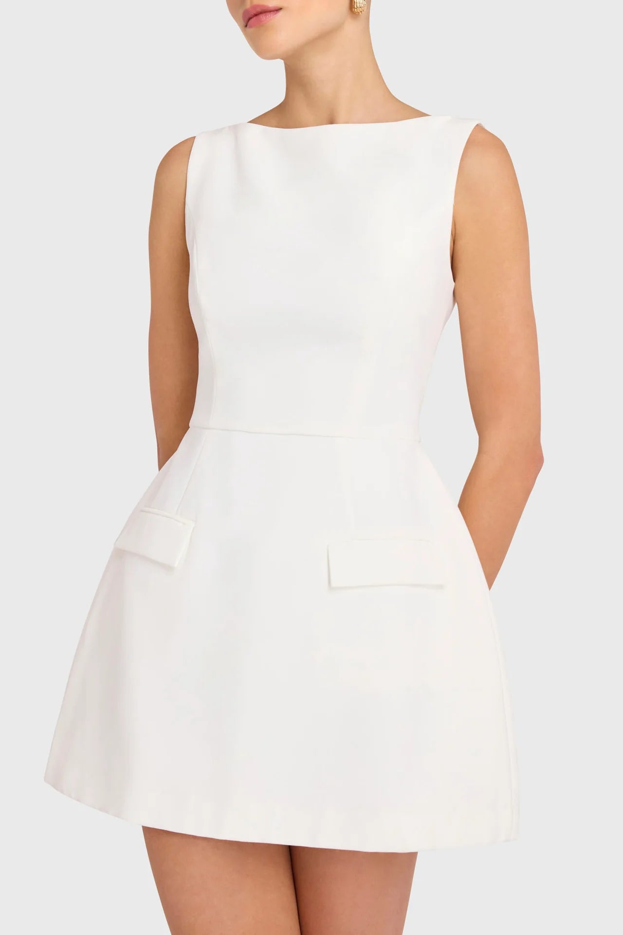 Amanda Uprichard Banco Dress | Ivory