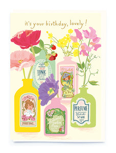 Perfume Bottles Card
