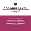 Coconut Santal Modern Marble Travel Tin Candle