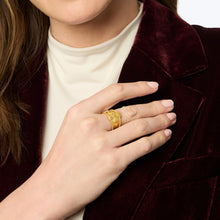 Load image into Gallery viewer, Julie Vos Gold Canterbury Ring