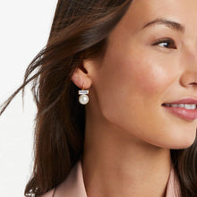 Load image into Gallery viewer, Julie Vos Gold Charlotte Earring | CZ/Pearl