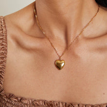 Load image into Gallery viewer, HART Puffy Heart Necklace