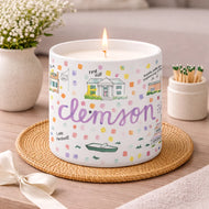 Clemson SC Candle