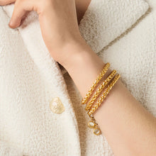 Load image into Gallery viewer, Julie Vos Cobblestone Link Bracelet | Gold