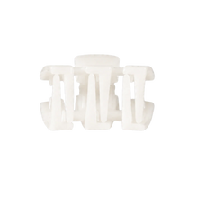 Load image into Gallery viewer, Teleties Classic Coconut White Petite Claw Clip
