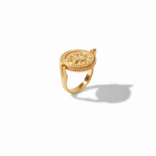 Load image into Gallery viewer, Julie Vos Gold Coin Revolving Ring