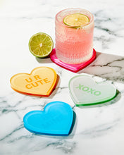 Load image into Gallery viewer, Tart by Taylor Conversation Heart Coaster