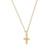 Load image into Gallery viewer, HART Cosmos Cross Necklace