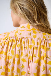 Brooks Avenue Parham Blouse | Orange Azalea