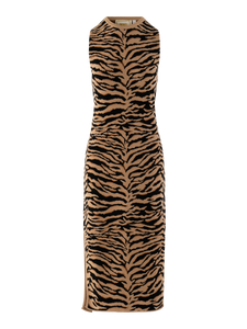 Emily McCarthy Simone Sweater Dress | Tiger Knit Jacquard