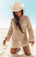 Load image into Gallery viewer, Show Me Your MUMU Paula Pullover | Latte Crochet