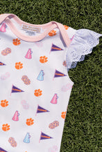 Load image into Gallery viewer, TBBC Clemson Wendy Onesie