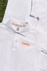 TBBC Clemson Polo SS Back Stork