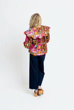 Load image into Gallery viewer, Karlie Floral Frame Collar Top