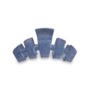 Teleties Denim Medium Hair Clip