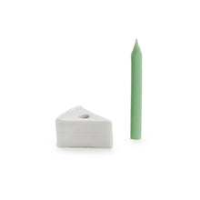 Load image into Gallery viewer, Slice Of Cake With Candle In GB