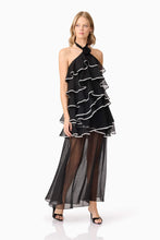 Load image into Gallery viewer, Elliatt Melissa Halter Maxi Dress | Black