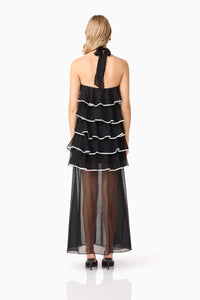 Elliatt Melissa Halter Maxi Dress | Black