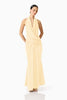 Elliatt Simone Cowl Neck Gown | Butter Yellow