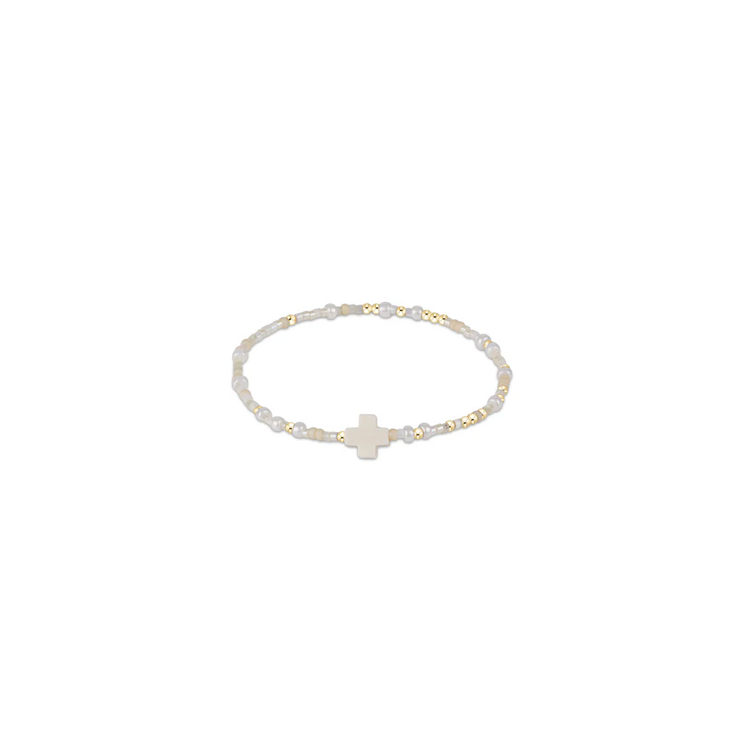 enewton egirl Hope Unwritten Signature Cross Bracelet - Oh Snow You Didn't!