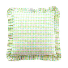 Load image into Gallery viewer, Evelyn &amp; Kate 20″ Square Decorative Ruffled Pillow