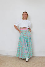 Load image into Gallery viewer, Brooks Avenue Triple Tiered Maxi Skirt | Birds of Paradise