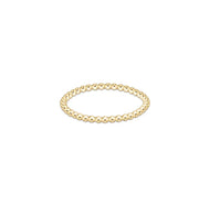 enewton Classic Gold 1.5mm Bead Ring