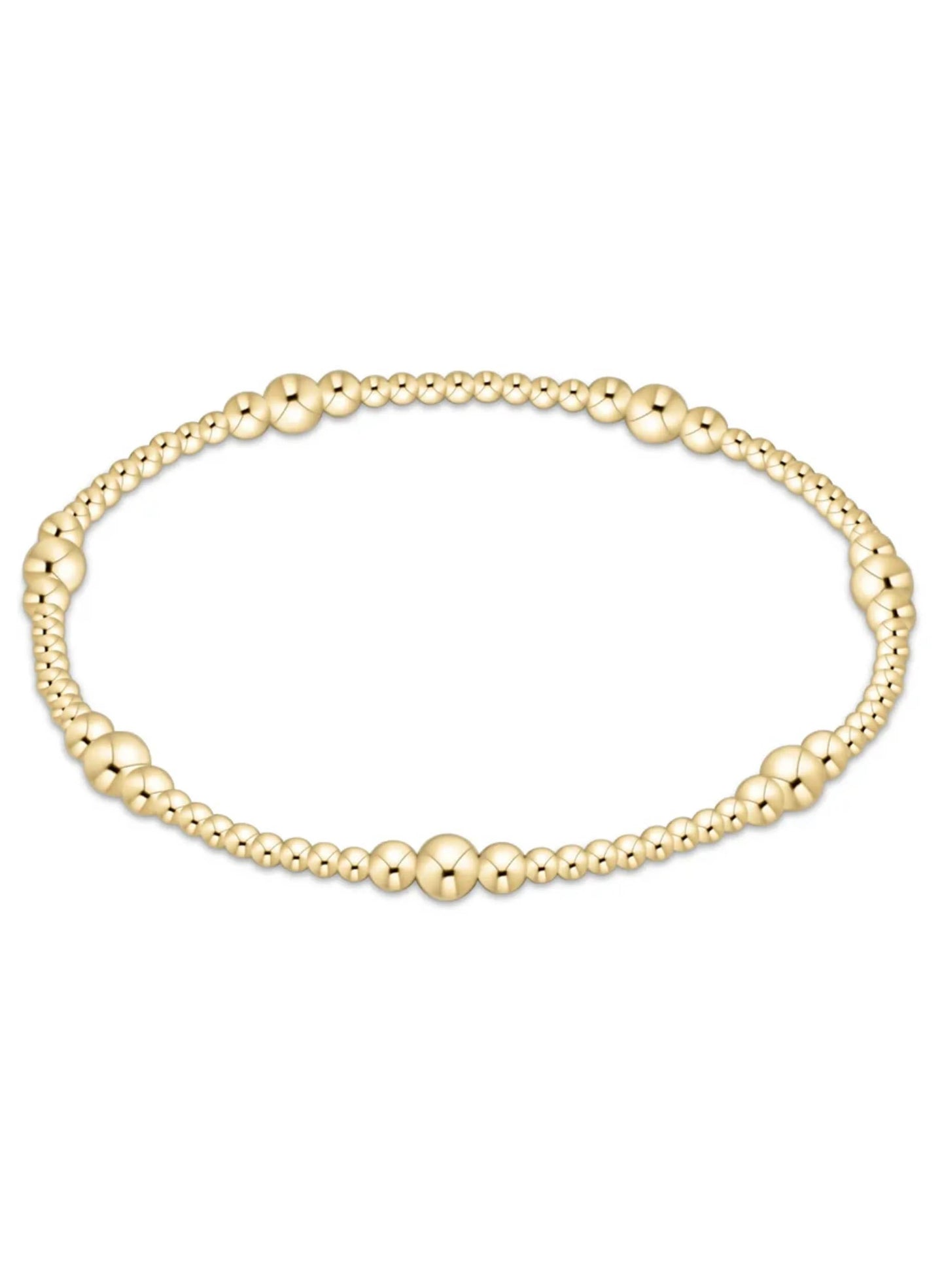 enewton Purpose Gold 4mm Bead Bracelet