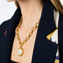 Load image into Gallery viewer, Julie Vos Essex Statement Necklace | Mother Of Pearl