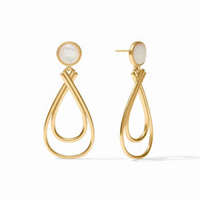 Load image into Gallery viewer, Julie Vos Essex Stone Earring | Mother Of Pearl