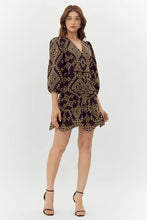 Load image into Gallery viewer, Adelyn Rae Poppy Embroidered Mini Dress