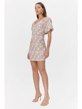 Load image into Gallery viewer, Adelyn Rae Myra Jacquard Puff Sleeve Mini Dress