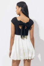 Load image into Gallery viewer, Adelyn Rae Color Blocked Bubble Mini Dress