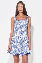 Load image into Gallery viewer, Adelyn Rae Ximena Square Neck Jacquard Mini Dress