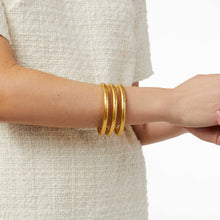 Load image into Gallery viewer, Julie Vos Gold Havana Bangle | Medium