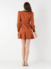 Load image into Gallery viewer, Emily McCarthy Jenny Dress | Tangerine Mod