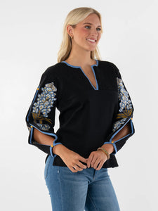 Emily McCarthy Graham Top | Bluebonnet