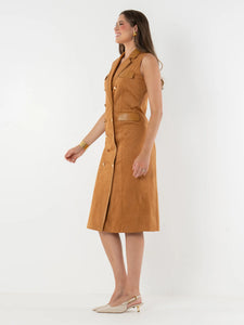 Emily McCarthy Kelly Dress | Brown Sugar