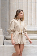 Load image into Gallery viewer, Emily McCarthy Rio Romper | Mosaic Jacquard