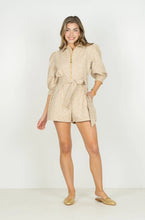 Load image into Gallery viewer, Emily McCarthy Rio Romper | Mosaic Jacquard
