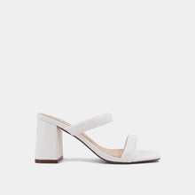 Load image into Gallery viewer, Farah Heels | Off White Snake
