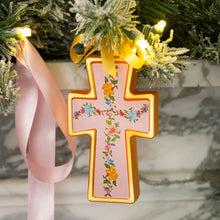 Load image into Gallery viewer, Faithful Christmas 2026 Cross Special Edition By Lauren Clyburn Ornament