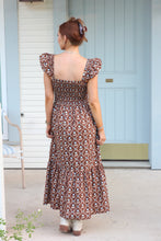 Load image into Gallery viewer, Karlie Floral Poplin Smock Tier Dress