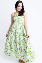Load image into Gallery viewer, Karlie Palm Leaf Ibiza Maxi Dress