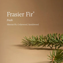 Load image into Gallery viewer, Thymes Frasier Fir Tidings 4 Wick Candle 21oz