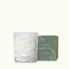 Load image into Gallery viewer, Thymes Frasier Fir Tidings Boxed Candle 6.5oz