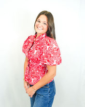 Load image into Gallery viewer, Emily McCarthy Britt Top | Cheeky Cheetah