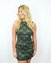 Load image into Gallery viewer, Show Me Your MUMU Tori Mini Dress | Mistletoe Plaid