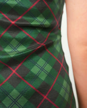 Load image into Gallery viewer, Show Me Your MUMU Tori Mini Dress | Mistletoe Plaid